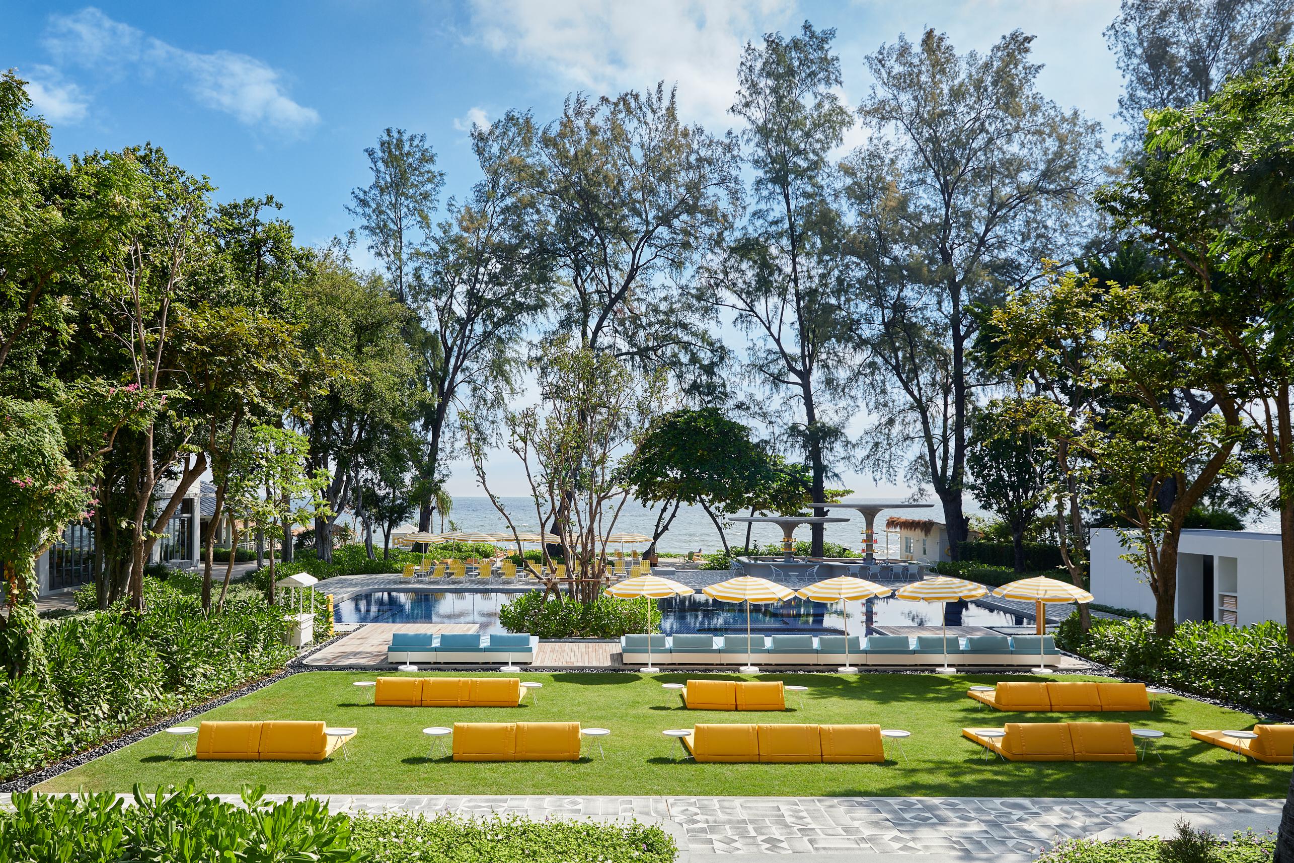 Отель The Standard, Хуа Хин Экстерьер фото The beach at The Standard, Hua Hin